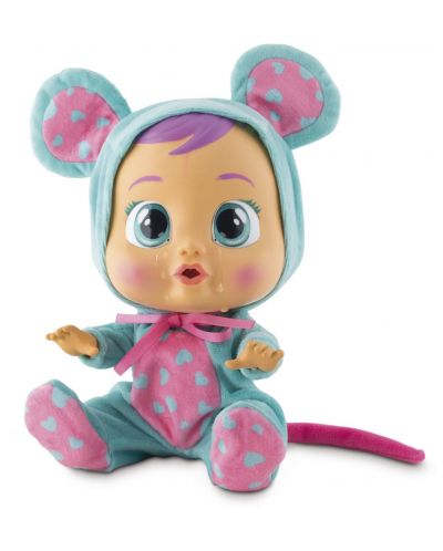 Детска играчка IMC Toys Crybabies – Плачещо със сълзи бебе, Лала - 3