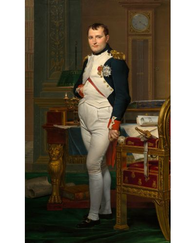 Пъзел D-Toys от 1000 части - Император Наполеон в кабинета си в Тюйлери, Жак-Луи Давид - 2