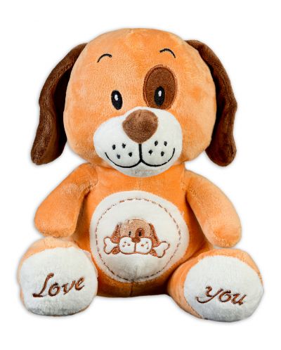 Плюшена играчка Happy Toys - Кученце Love You, 27 cm