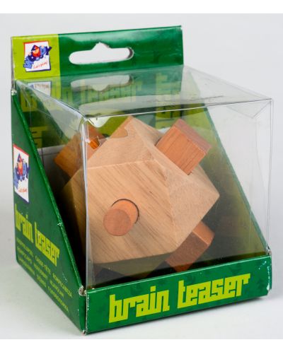 Дървена главоблъсканица Woody – Блокчета и греди (разопакован) - 2