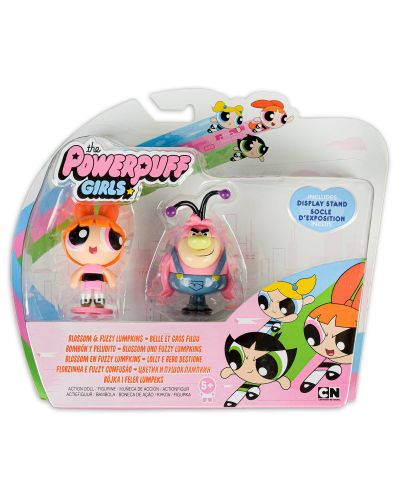 Комплект от 2 екшън фигури Powerpuff Girls - Blossom и Fuzzy Lumpkins - 2