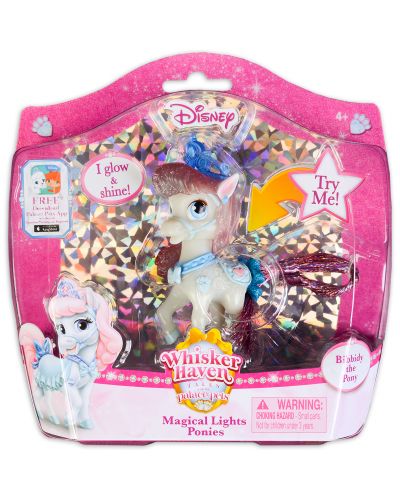 Детска играчка Disney Princess Palace Pets Whisker Haven - Понито Бибиди - 1