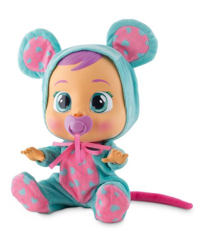 Детска играчка IMC Toys Crybabies – Плачещо със сълзи бебе, Лала - 4