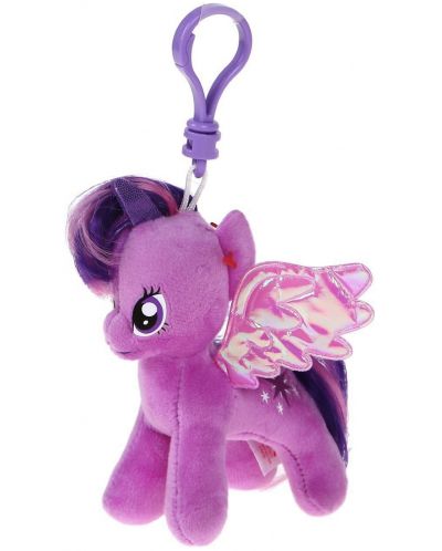 Ключодържател TY Toys My Little Pony - Плюшено пони Twilight Sparkle, 11 cm - 1