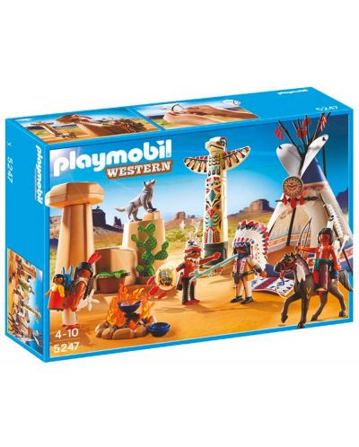 Конструктор Playmobil - Индиански лагер