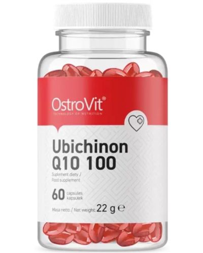 Ubichinon Q10, 100 mg, 60 капсули, OstroVit - 1