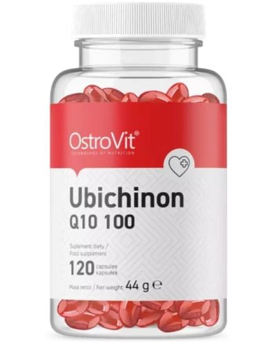 Ubichinon Q10, 100 mg, 120 капсули, OstroVit - 1