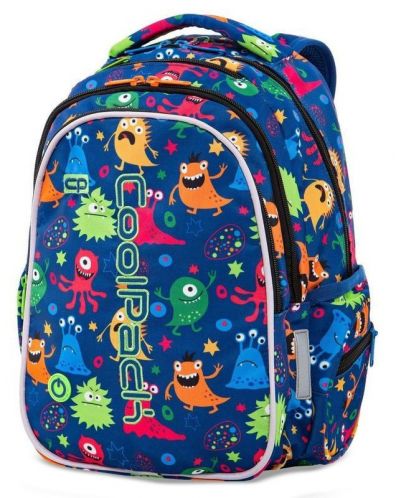 Ученическа светеща LED раница Cool Pack Joy - Funny Monsters