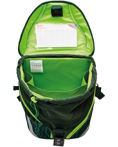 Ученически комплект Herlitz SoftLight Plus - Jungle, раница, спортна торба, два несесера и кутия за храна - 2