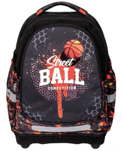 Ученическа анатомична раница S. Cool - Street Ball, 24 l - 1