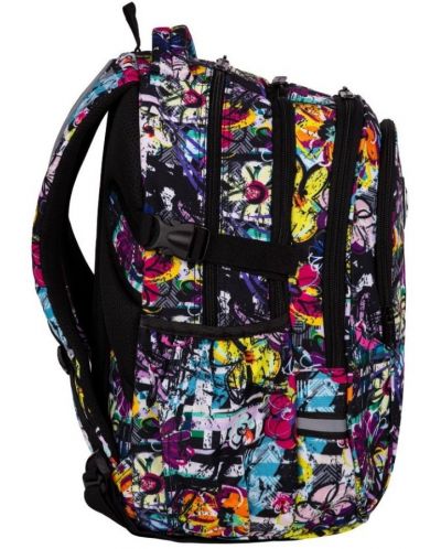 Ученическа раница Cool Pack Factor - Poster Flower, 29 l - 2