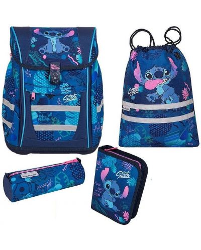Ученически комплект Cool Pack Stitch - Раница, два несесера и спортна торба - 1