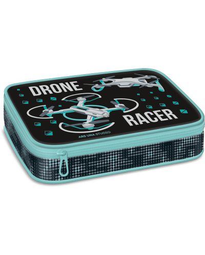 Ученически несесер Ars Una Drone Racer - с 1 цип, 2 нива - 1