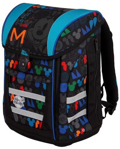 Ученически комплект Cool Pack Mickey Mouse - Раница, два несесера и спортна торба - 1