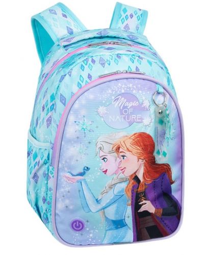 Ученическа светеща LED раница Cool Pack Jimmy - Frozen - 1