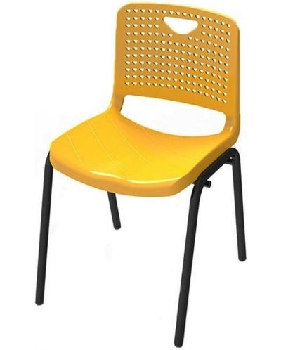 Ученически стол RFG Stilo - Жълт, за 8. - 12. клас - 1