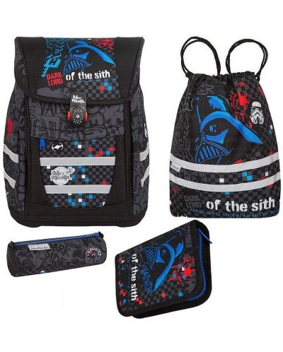 Ученически комплект Cool Pack Star Wars - Раница, два несесера и спортна торба - 1
