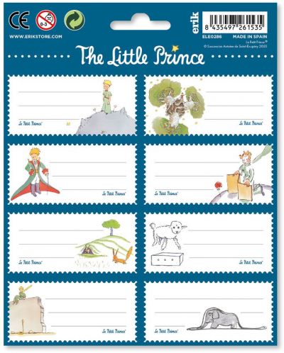 Ученически етикети Grupo Erik - The Little Prince, 16 броя - 1