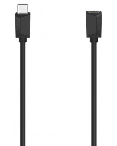 Кабел Hama - 200782, USB-C/USB-C, 0.5 m, черен - 1