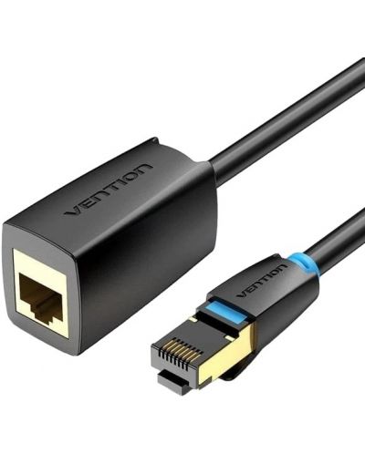 Удължителен кабел Vention - IKHBD, Cat.8 SSTP Extension Patch, 0.5m, черен - 1