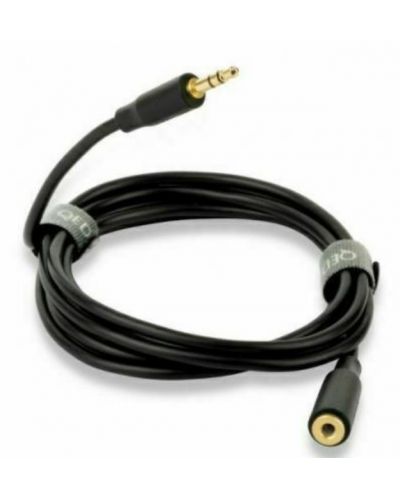 Кабел QED - Connect, 3.5 mm/3.5 mm, 3 m, черен - 1