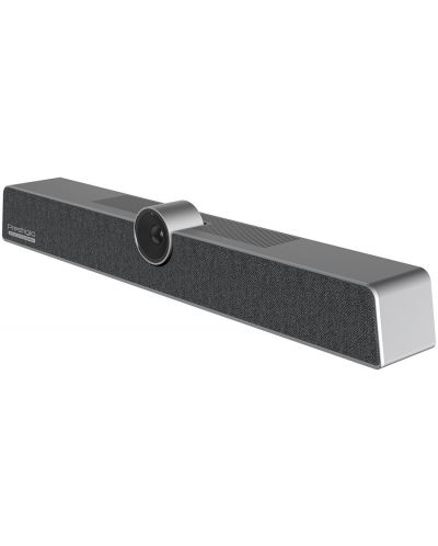 Видеоконферентна камера Prestigio - Collaboration Bar Alpha, 4K, 12MPx, сива - 1