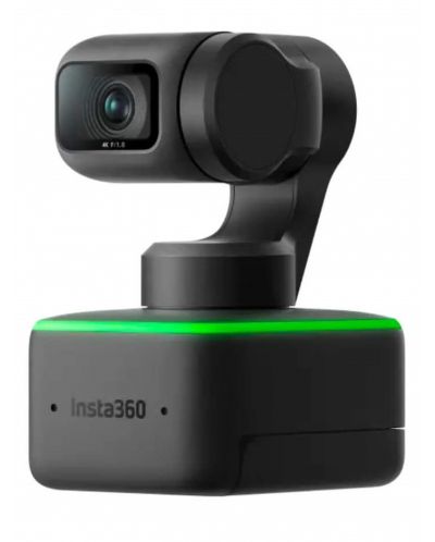 Уеб камера Insta360 - Link 4K AI, черна/зелена - 1