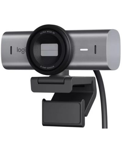 Уеб камера Logitech - MX Brio, 4K Ultra HD, Graphite - 3