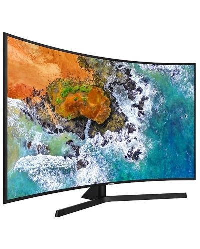 Смарт телевизор Samsung 65NU7502 - 65" извит екран, 4K, LED - 2