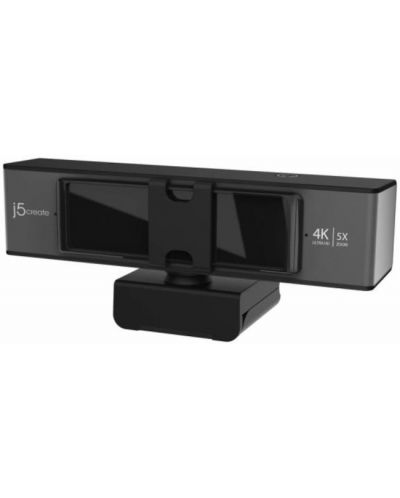 Уеб камера j5create - JVCU435, 4K UHD, черна - 2