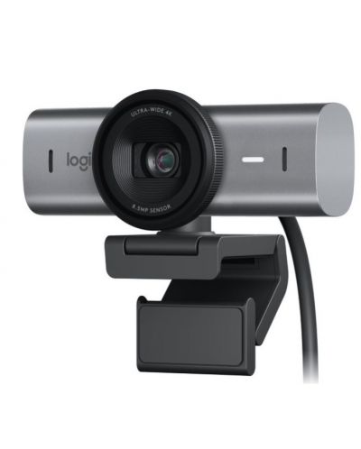 Уеб камера Logitech - MX Brio, 4K Ultra HD, Graphite - 1