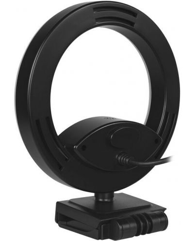 Уеб Камера Arozzi - Occhio True Privacy Ring Light, FHD, черна/бяла - 6