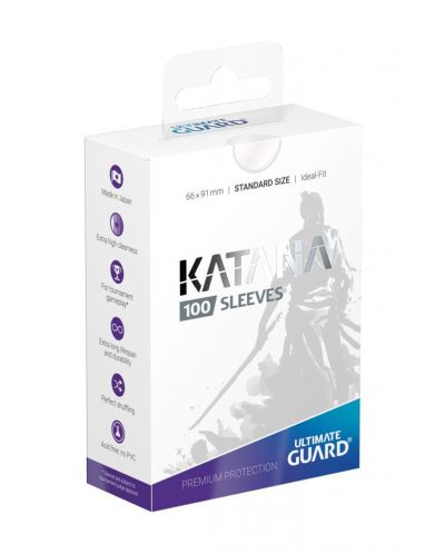 Ultimate Guard Katana Sleeves Standard Size Transparent (100) - 1