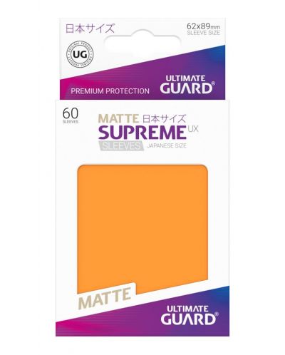 Протектори Ultimate Guard Supreme UX Sleeves Yu-Gi-Oh! Matte Orange - 3