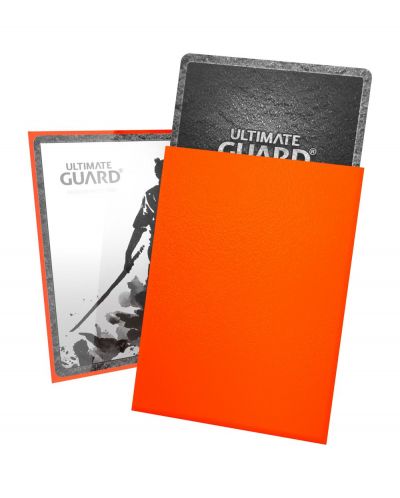 Ultimate Guard Katana Sleeves Standard Size Orange (100) - 3