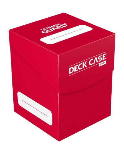 Кутия за карти Ultimate Guard Deck Case - Standard Size Red - 2