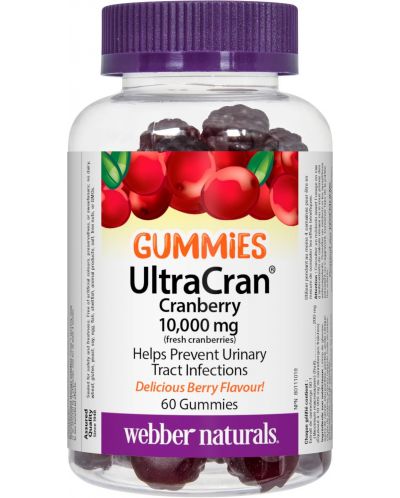 UltraCran, 60 желирани таблетки, Webber Naturals - 1