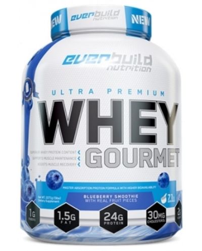 Ultra Premium Whey Gourmet, боровинка, 2.27 kg, Everbuild - 1