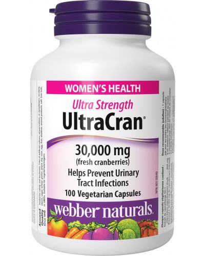 Ultra Strength UltraCran, 100 капсули, Webber Naturals - 1