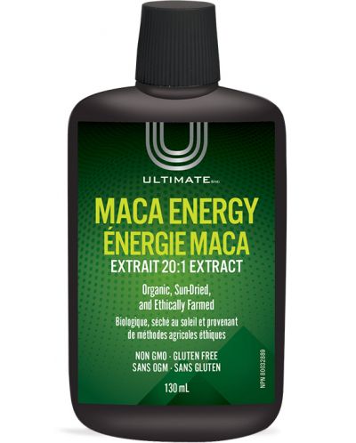 Ultimate Maca Energy Extract 20:1, 130 ml, Natural Factors - 1
