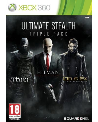 Ultimate Stealth Pack - Thief, Hitman Absolution, Deus Ex (Xbox 360) - 1