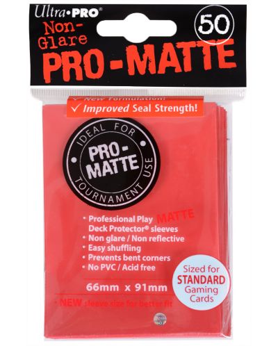 Ultra Pro Card Protector Pack - Standard Size - червени - 1
