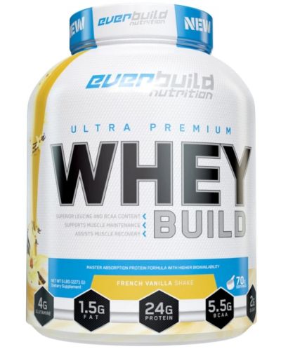 Ultra Premium Whey Build, пина колада, 2.27 kg, Everbuild - 1