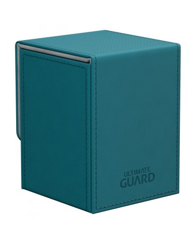 Кутия Ultimate Guard Flip XenoSkin - Petrol Blue - 5