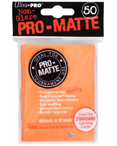 Ultra Pro Card Protector Pack - Standard Size - оранжево - 1