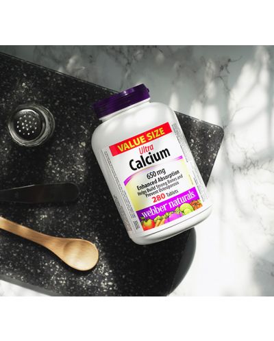 Ultra Calcium, 650 mg, 280 таблетки, Webber Naturals - 2
