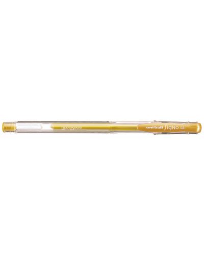 Гел ролер Uniball Signo – Златен, 0.7 mm - 1