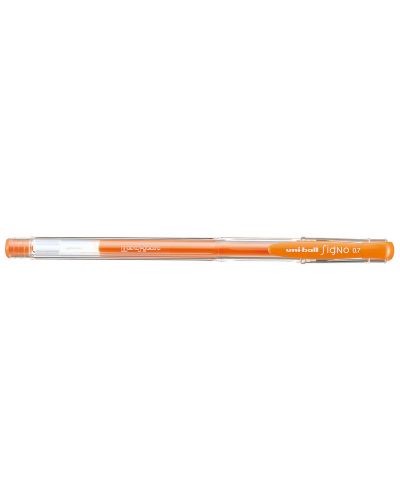 Гел ролер Uniball Signo – Флуоресцентно оранжев, 0.7 mm - 1