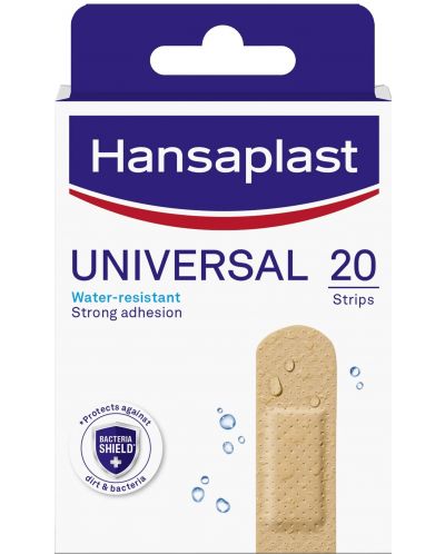 Universal Пластири, 20 броя, Hansaplast - 1