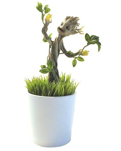Отгледай сам - растение в саксия със светеща фигурка Groot - 1